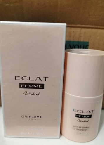 Eclat Femme Weekend parfüm seti