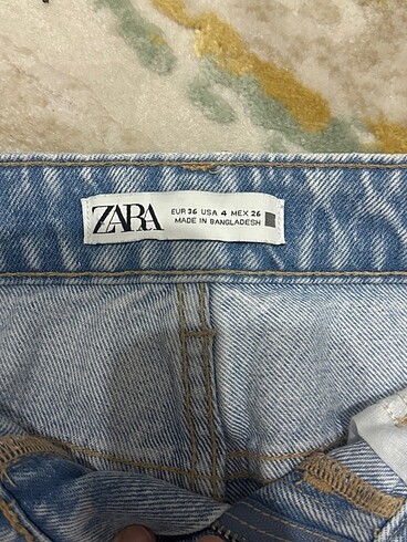 Zara Zara mom jean pantolon