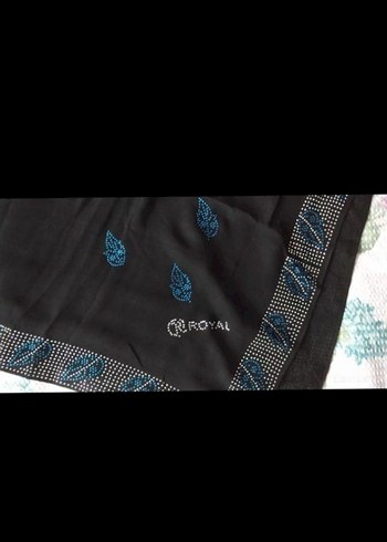 royal marka siyah eşarp - Görsel 2