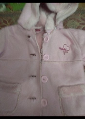 Kız Çocuk Pembe Kaban - Görsel 2