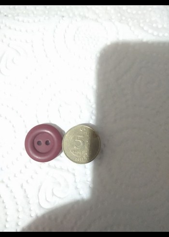 Bordo Renkli düğme - Görsel 3