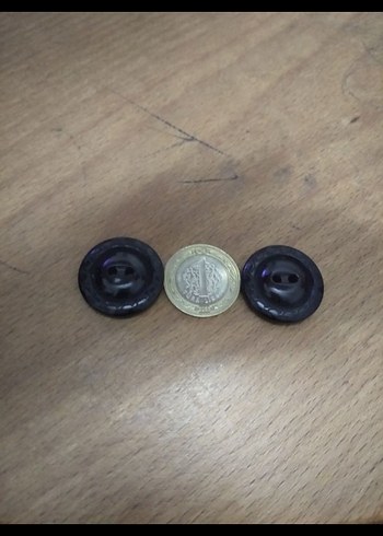 Siyah düğme - Görsel 3