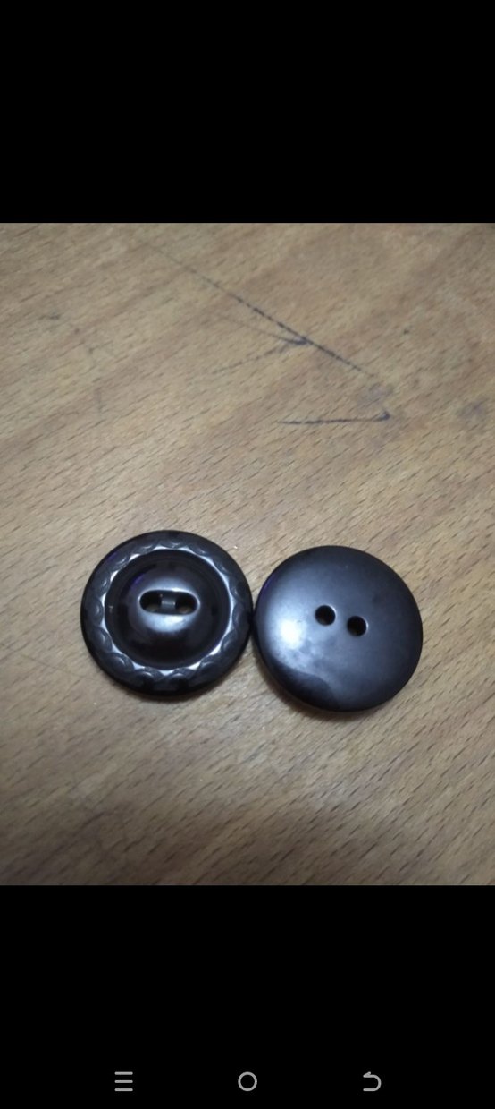 Siyah düğme - Görsel 2