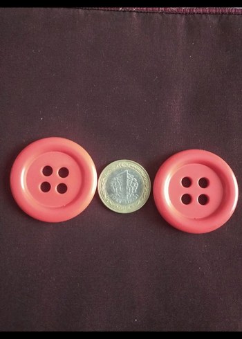 Kırmızı büyük Düğme - Görsel 4