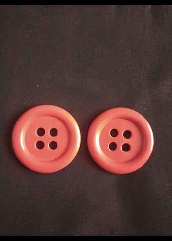 Kırmızı büyük Düğme - Görsel 3