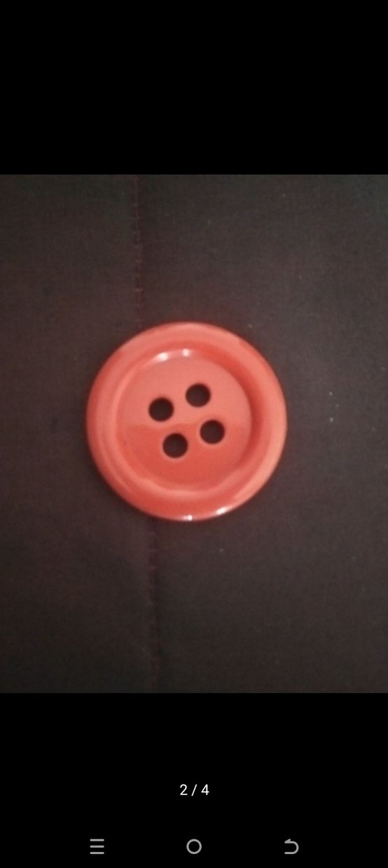 Kırmızı büyük Düğme - Görsel 2