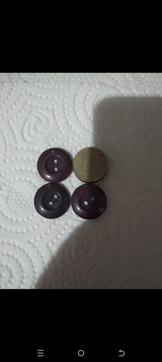 mürdüm düğme - Görsel 3