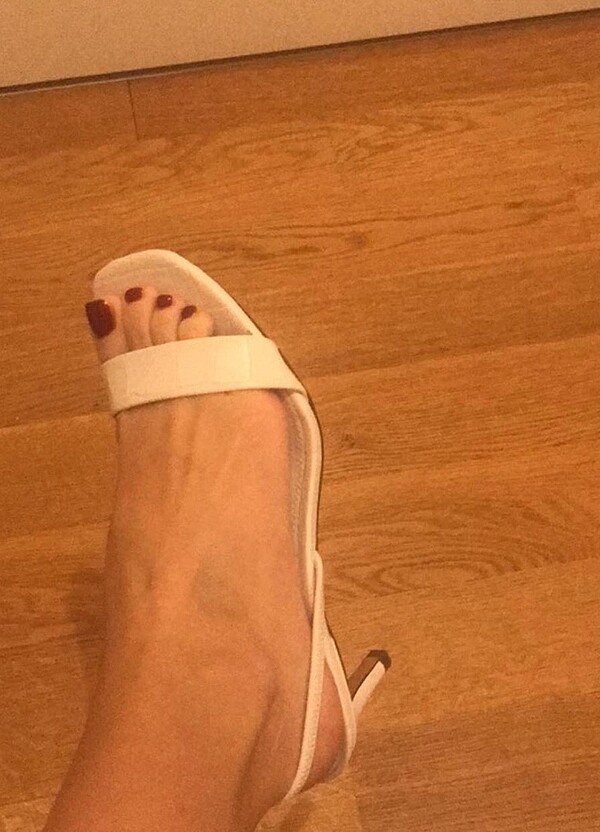 Zara Beyaz Sandalet - Görsel 5