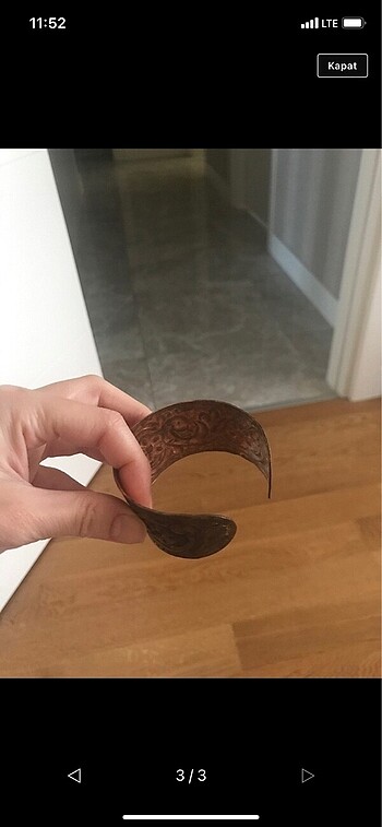 Bakır bileklik - Görsel 3