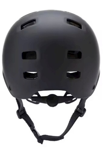 Siyah Mat Biker Kask - Görsel 3
