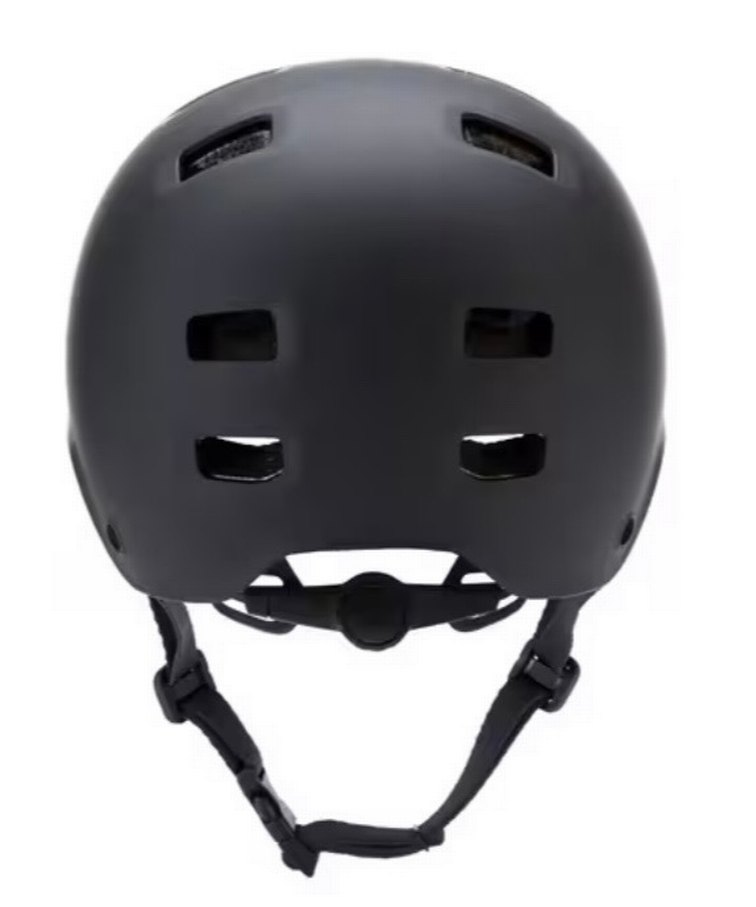 Siyah Mat Biker Kask - Görsel 3