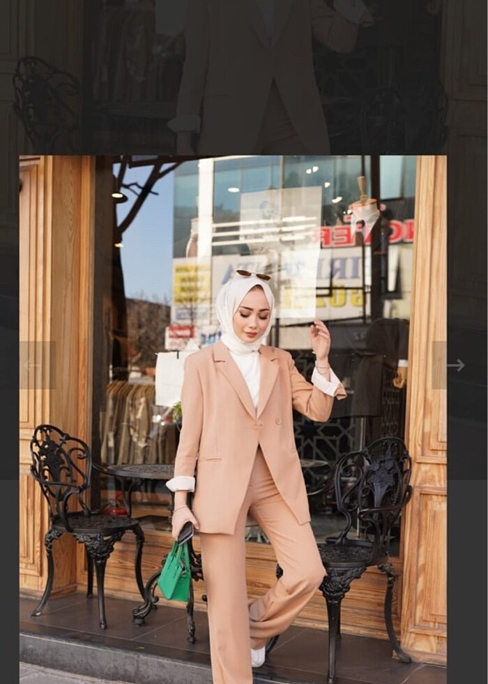 kumaş pantolon ve ceket takım - Görsel 3