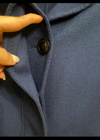 Massimo dutti ince yün kaban - Görsel 2