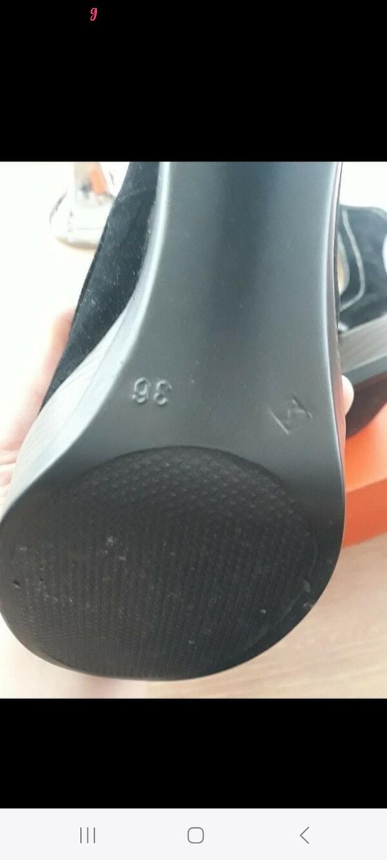 Siyah Bağcıklı Platform Topuklu - Görsel 5