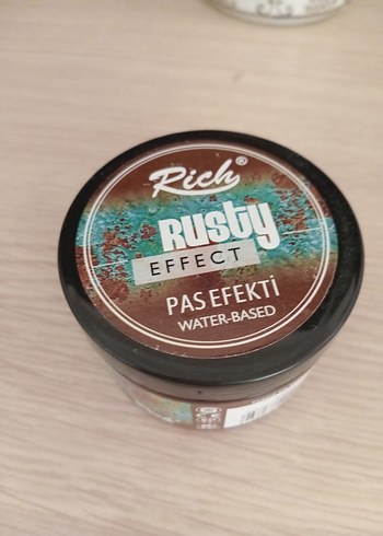 Rusty Su Bazlı Pas Efekti Tozu - Görsel 2