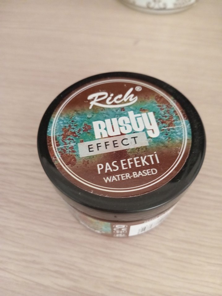 Rusty Su Bazlı Pas Efekti Tozu - Görsel 2