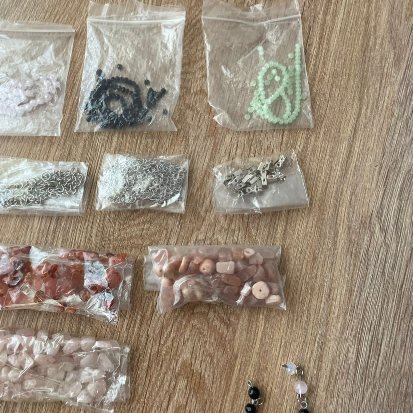 Bohem Tarzı Boncuk ve Kolye Seti - Görsel 2