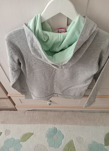 Kapşonlu sweatshirt (Hindistan uretimi) - Görsel 4