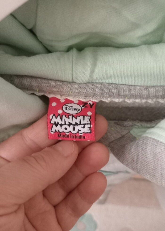 Kapşonlu sweatshirt (Hindistan uretimi) - Görsel 2