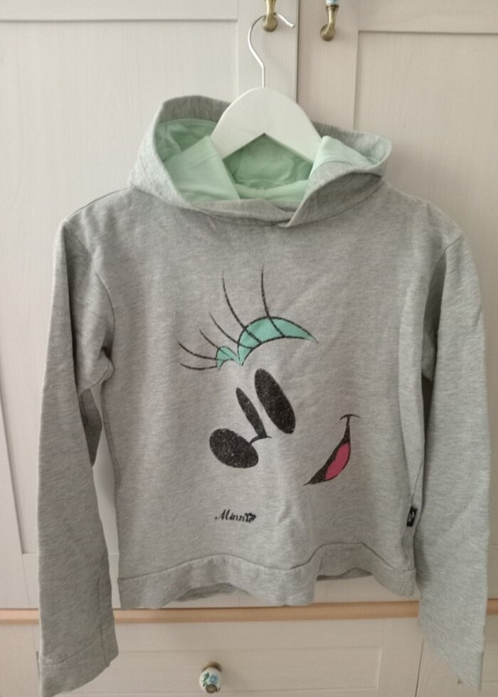 Kapşonlu sweatshirt (Hindistan uretimi) - Görsel 3