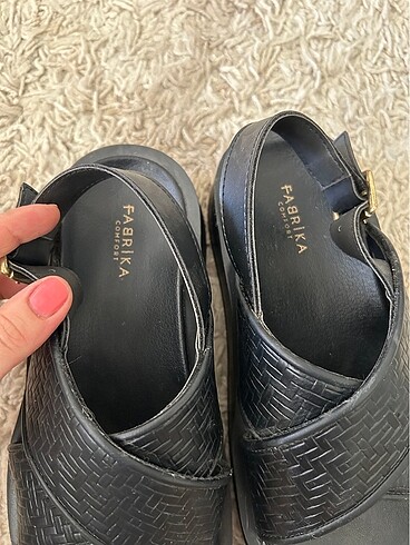 37 Beden siyah Renk Fabrika şık terlik