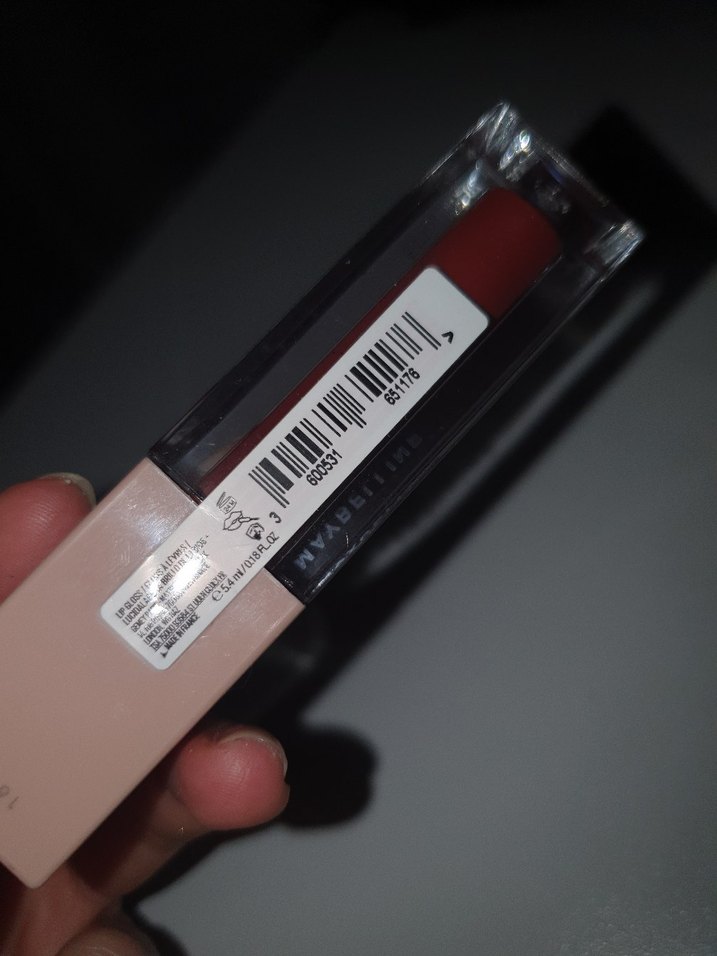 Maybelline Parlak Kırmızı Ruj lifter gloss - Görsel 2