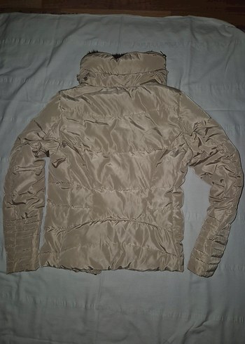 H&M Bej Kadın Kışlık Mont - Görsel 5