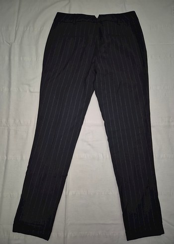 Mango Çizgili Kadın Kumaş Pantolon - Görsel 4