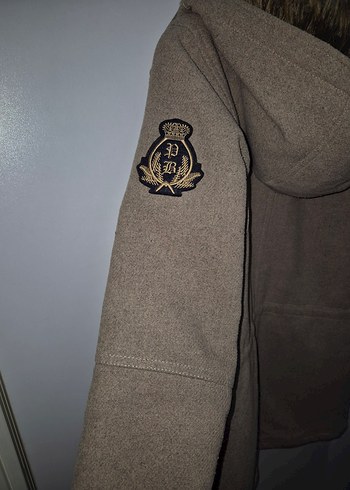 pull and bear mont parka - Görsel 7