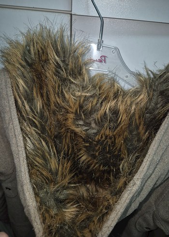 pull and bear mont parka - Görsel 6