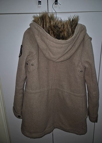 pull and bear mont parka - Görsel 3
