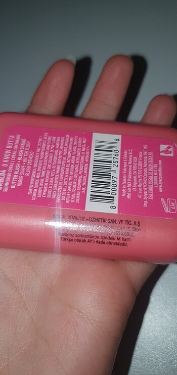 Beden Nyx buttermelt blush