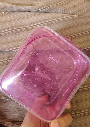 Kiko Pembe KIKO Makyaj Çantası Fermuarlı