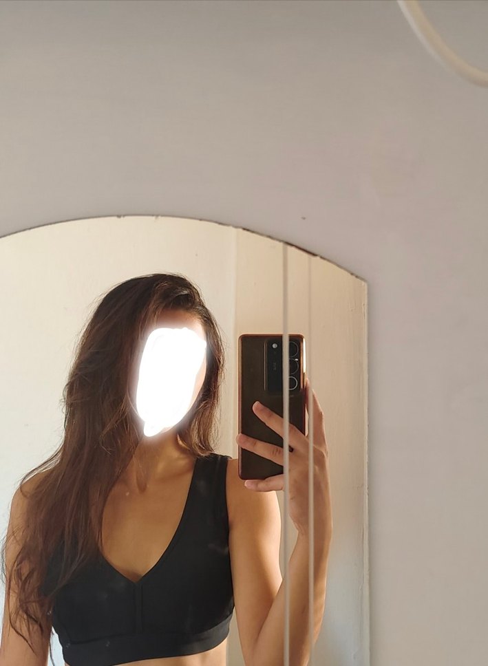 Siyah Sporcu Sütyeni - Görsel 3