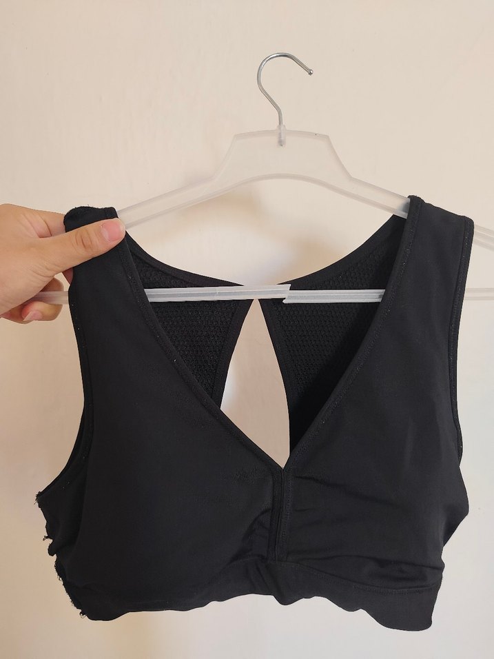 Siyah Sporcu Sütyeni - Görsel 2