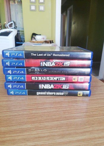 PS4 Oyun Seti: 6 Farklı Oyun