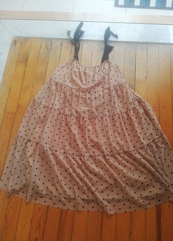 Trentyol askılı elbise - Görsel 5