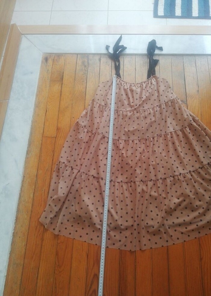 Trentyol askılı elbise - Görsel 3