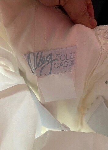 Oleg cassini gelinlik - Görsel 4