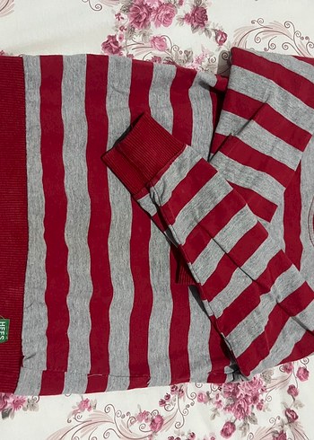 Erkek Çocuk Uzun Kollu Çizgili Tişört - Görsel 3