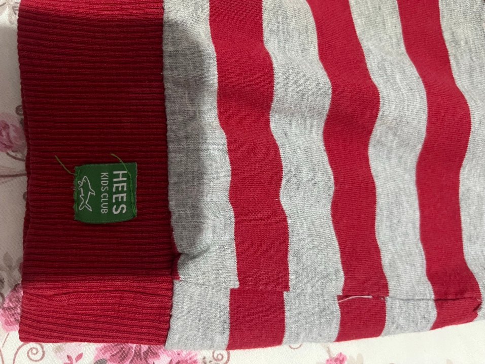 Erkek Çocuk Uzun Kollu Çizgili Tişört - Görsel 4