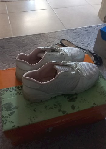 Vans Beyaz Kadın Dolgu Topuklu Spor Ayakkabı