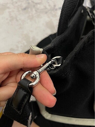  Beden siyah Renk Marc jacobs kanvas tote bag çanta