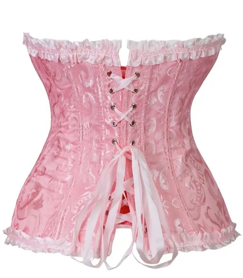 Y2k pembe lolita korse  - Görsel 2