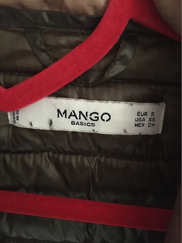 s Beden altın Renk Mango mont