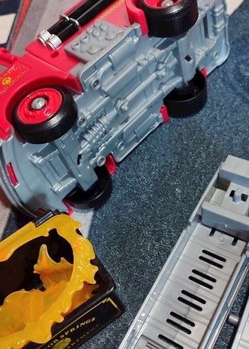 cars su sıkan itfaiye büyük red - Görsel 7