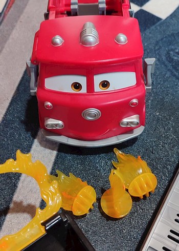 cars su sıkan itfaiye büyük red - Görsel 5