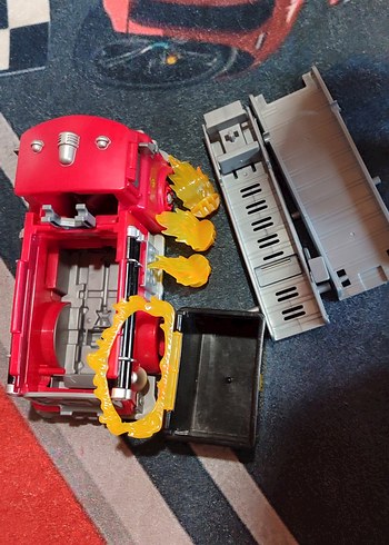 cars su sıkan itfaiye büyük red - Görsel 3