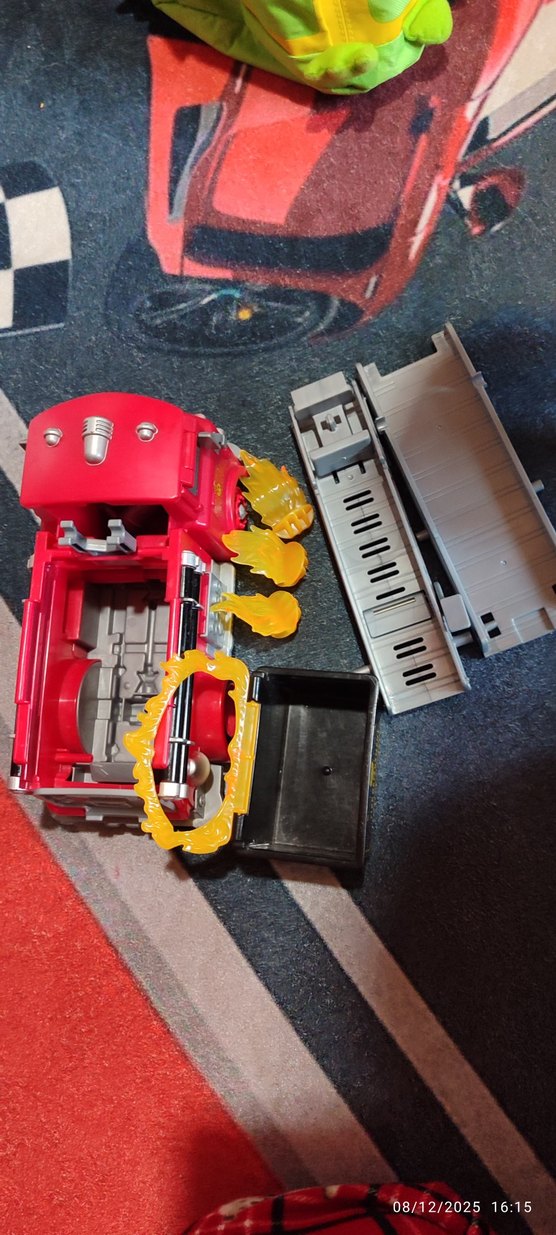 cars su sıkan itfaiye büyük red - Görsel 3