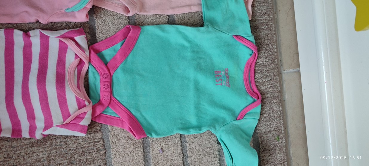 Kız Bebek 4 adet zıbın - Görsel 3